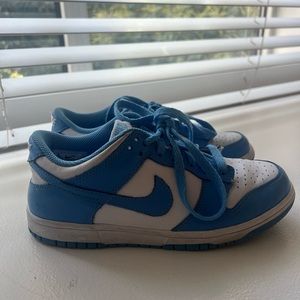 nike dunk low UNC (GS)